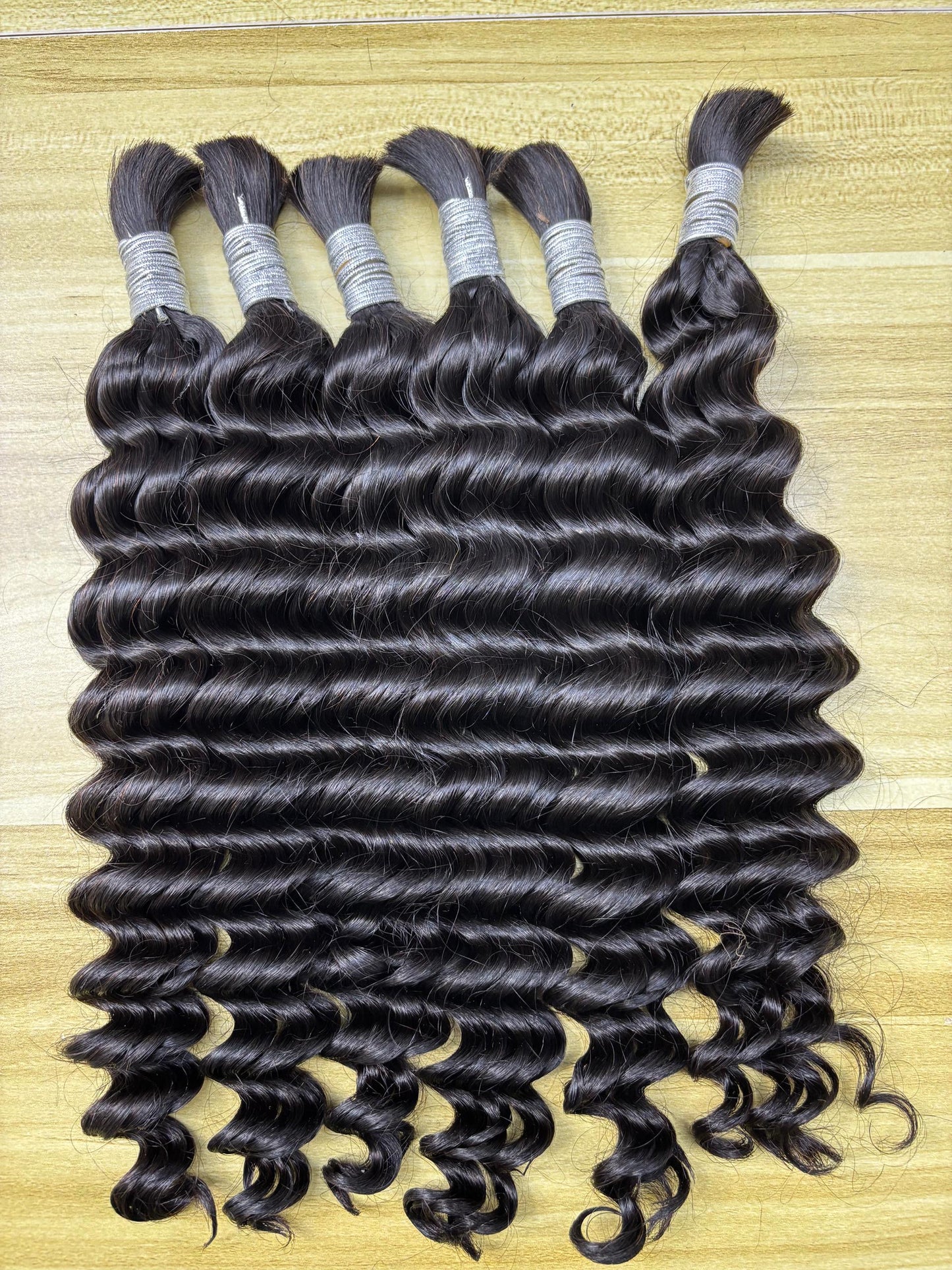 Luxury Braiding Hair Bundles – Natural Colors | Body Wave, Natural Wave, Loose Wave, Deep Wave, Curly  (12–18")