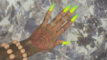 Load and play video in Gallery viewer, LEMON LIME OMBRE NAIL SET 🍋
