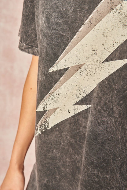 A Mineral Washed Graphic T-shirt
