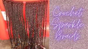 Crochet Sparkle Braids (Pre-Order)