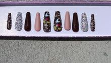Load and play video in Gallery viewer, Mickey Mouse Louis Vuitton Nail Set
